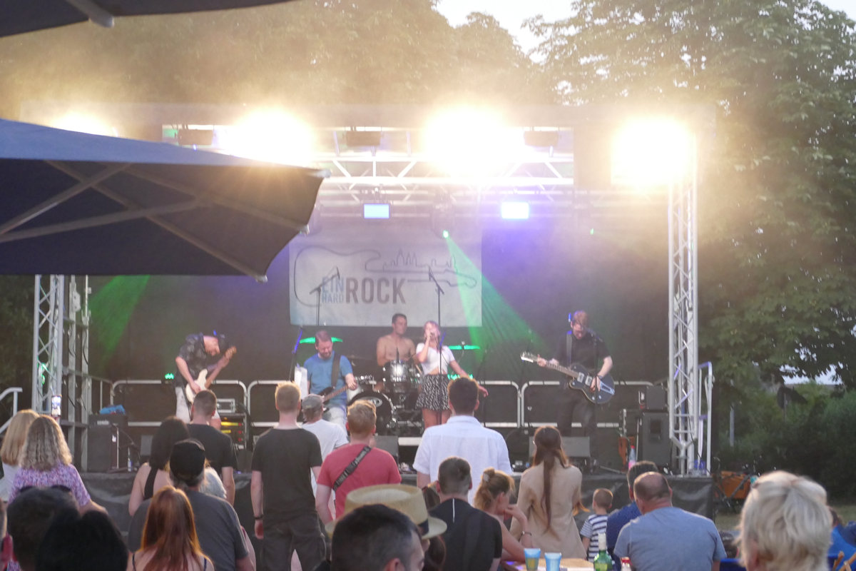 EINHARDROCK auf der Bleiche in Seligenstadt.