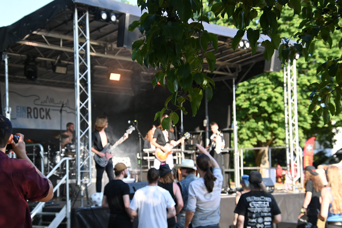 EINHARDROCK auf der Bleiche in Seligenstadt.