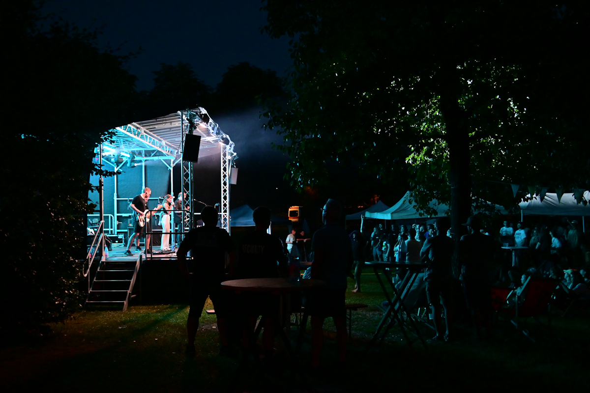 EINHARDROCK auf der Bleiche in Seligenstadt.