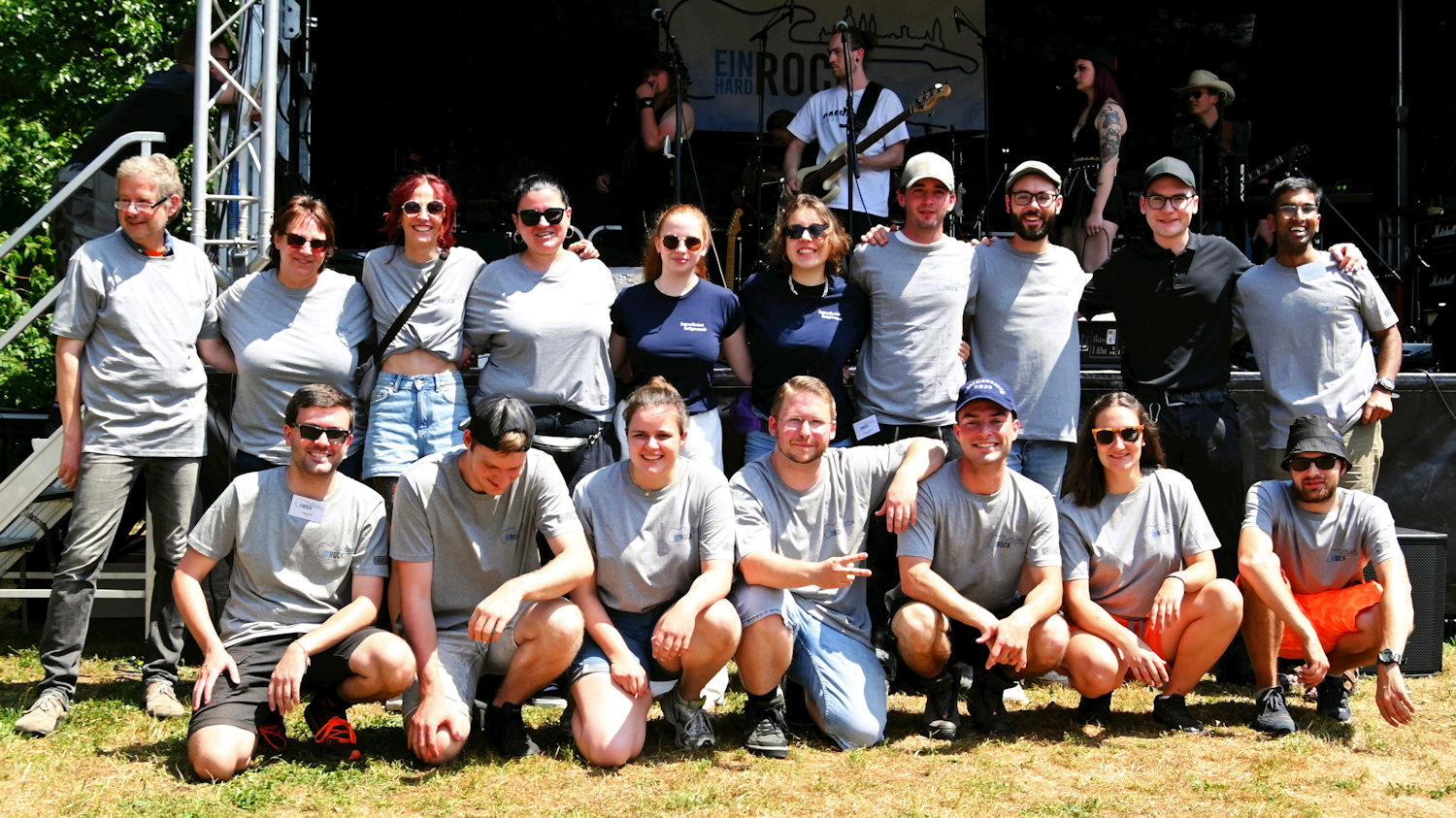 Das Team des EINHARDROCK.